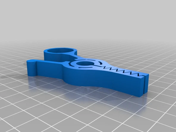 Byr Bir yerde asmak için yüzüklerle çip çanta klips v7 (Sadece Plastik Aparattır!!!) 3D - 3