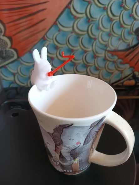 Byr Balıkçı Çay Tavşanı (Sadece Plastik Aparattır!!!) 3D - 4