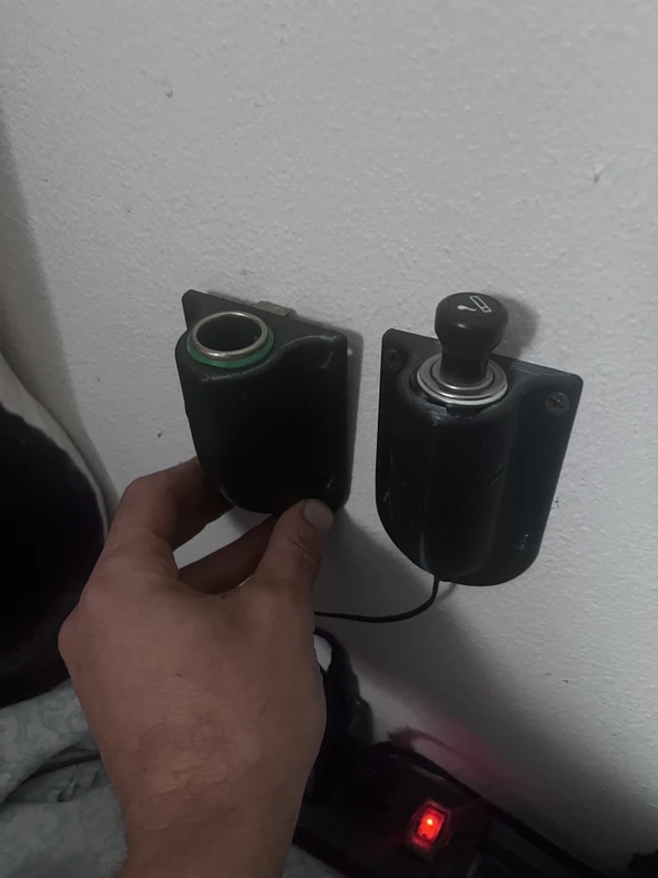 Byr 12v çıkış yer değiştirme (Sadece Plastik Aparattır!!!) 3D - Resim 4