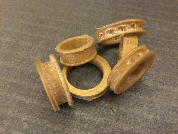 Byr Yüzük gösterileri: Kuyumcular için OpenScad (Sadece Plastik Aparattır!!!) 3D - Resim 3