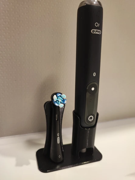 Byr Oralb diş fırçası kurutucu standı (Sadece Plastik Aparattır!!!) 3D - 4