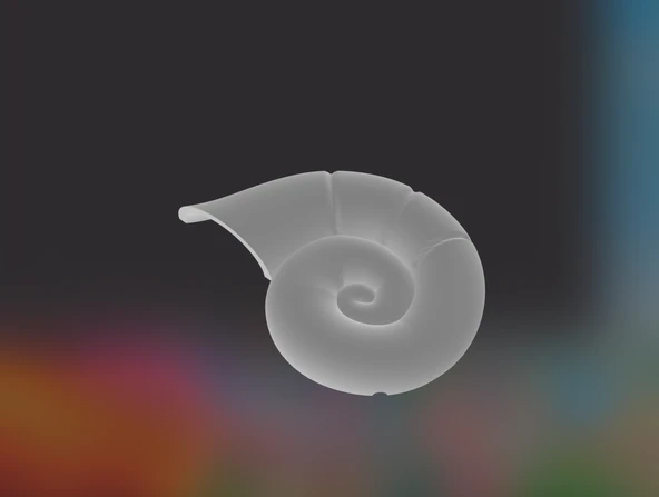 Byr Ursula Kolye Seashell - Disney Little Deniz Kızı (Sadece Plastik Aparattır!!!) 3D - Resim 4