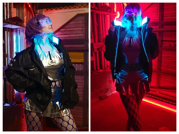 Byr Siberpunk ceket (Sadece Plastik Aparattır!!!) 3D - Resim 3