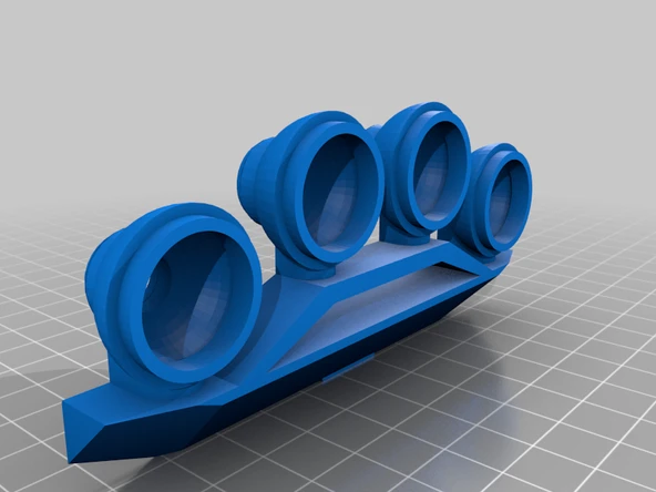 Byr Crocs ralli farları (Sadece Plastik Aparattır!!!) 3D - 2