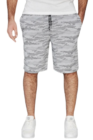 Gri Kamuflaj Şort