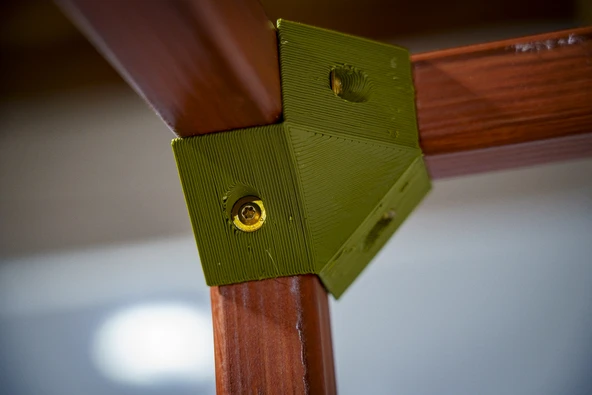 Byr Basit kare köşe için köşe parantezleri (Sadece Plastik Aparattır!!!) 3D - Resim 2