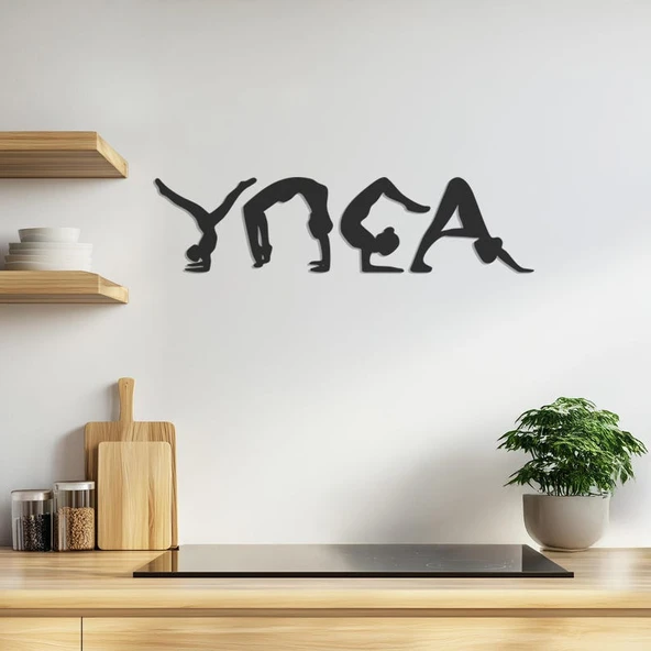 Yoga Tasarımlı Dekoratif dekor tablo ürün görseli