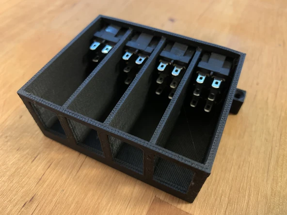 Byr 4 anahtar için anahtar kutusu (Sadece Plastik Aparattır!!!) 3D - Resim 4