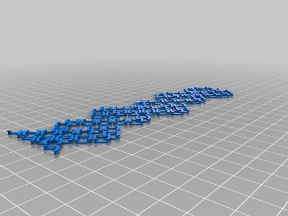 Byr Çift sarmal bilezik (Sadece Plastik Aparattır!!!) 3D - 2