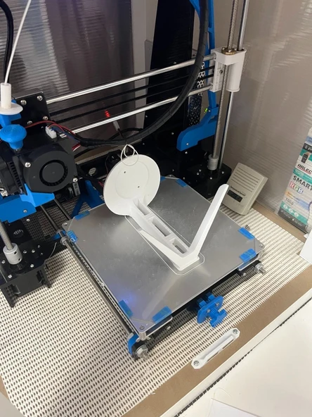 Byr TP-Link Tapo C200 için Ters Kamera Montajı / Stand (Sadece Plastik Aparattır!!!) 3D - Resim 4