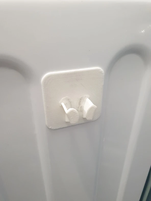 Byr Çamaşır makinesi için kablo tutucu (ve vb.) (Sadece Plastik Aparattır!!!) 3D - 4