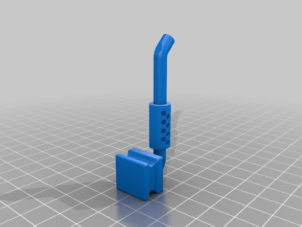 Byr Crocs araba/yarı kamyon egzozu (Sadece Plastik Aparattır!!!) 3D - 4