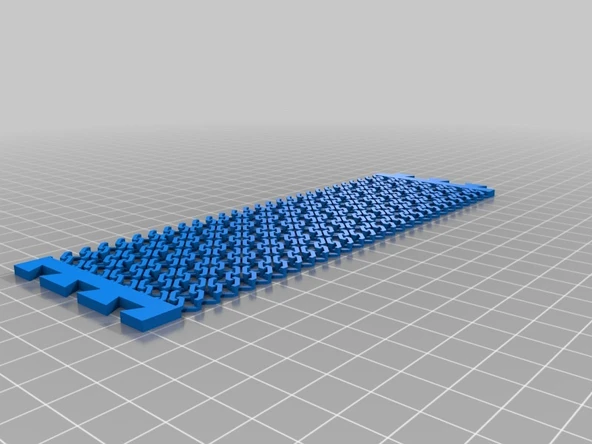 Byr Özelleştirilmiş Chainlink Bilezik (Sadece Plastik Aparattır!!!) 3D - Resim 2