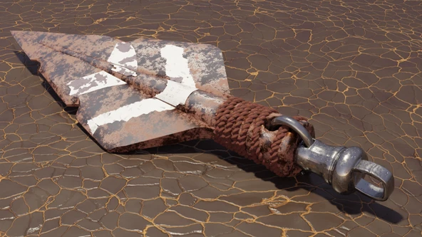 Byr Charm Arrow Head (Hunt Showdown Inspired) (Sadece Plastik Aparattır!!!) 3D ürün görseli 1