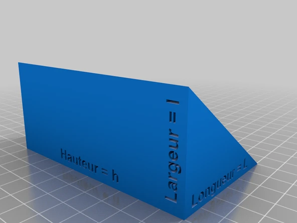 Byr Doğru prizma hacmi (Sadece Plastik Aparattır!!!) 3D