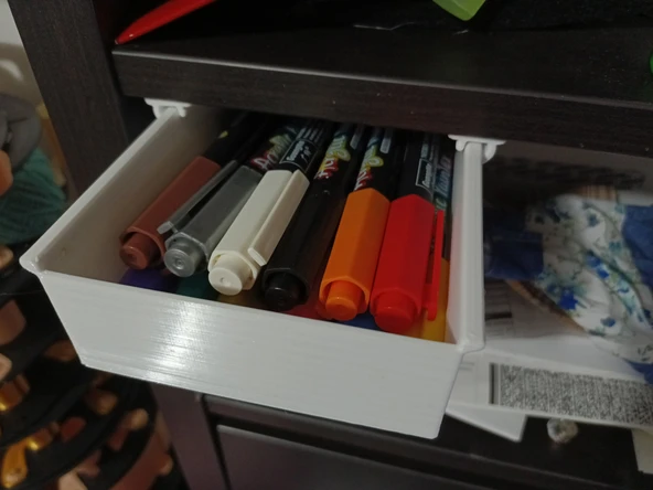 Byr Tablo çekmecesi altında kolay baskı desteği gerekmez (Sadece Plastik Aparattır!!!) 3D - 1