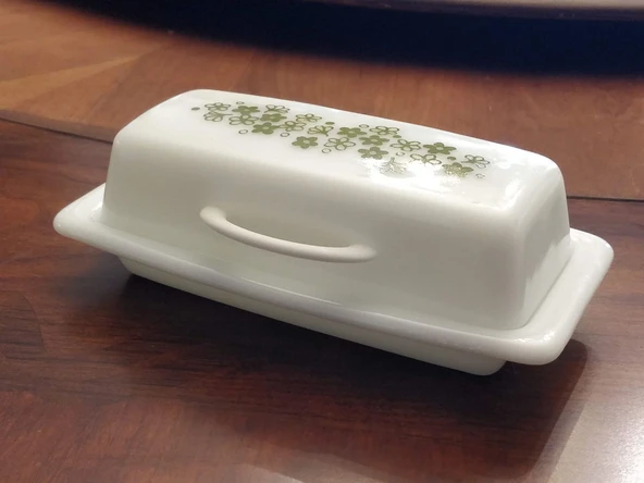 Byr Tereyağlı çanak menteşesi ve sapı - standart bir tereyağı tabağına bir menteşe ekleyin (Sadece Plastik Aparattır!!!) 3D - 3