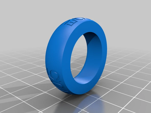 Byr Yüzük boyutu ölçüm seti AB - İngiltere - ABD (Sadece Plastik Aparattır!!!) 3D - Resim 3