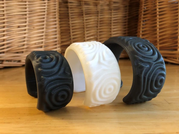 Byr Dalgalı bilezikler (Sadece Plastik Aparattır!!!) 3D - Resim 2