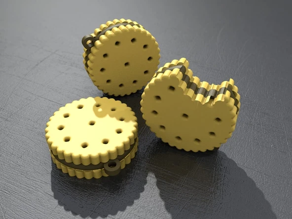Byr Anahtarlık çerezleri (Sadece Plastik Aparattır!!!) 3D - 2