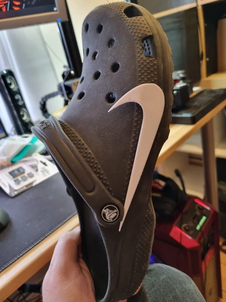 Byr Sağ ve sol timsahlar için nike logosu (Sadece Plastik Aparattır!!!) 3D - Resim 4