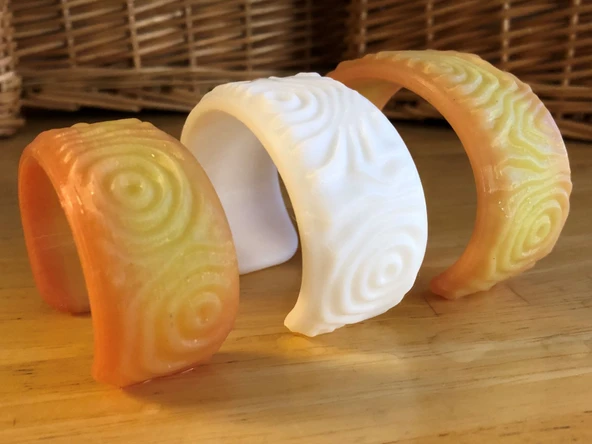 Byr Dalgalı bilezikler (Sadece Plastik Aparattır!!!) 3D - Resim 3