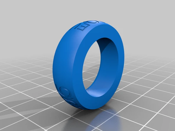 Byr Yüzük boyutu ölçüm seti AB - İngiltere - ABD (Sadece Plastik Aparattır!!!) 3D ürün görseli