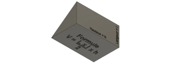 Byr Doğru prizma hacmi (Sadece Plastik Aparattır!!!) 3D - 4