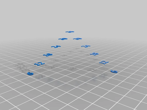 Byr Dokunsal çarpma tablosu (Sadece Plastik Aparattır!!!) 3D - Resim 3