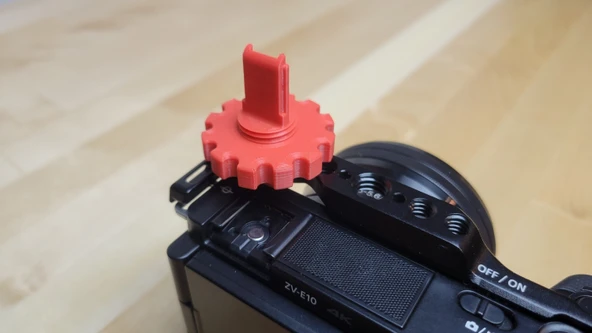 Byr DJI Mic Alıcı Kilitli Soğuk Ayakkabı Vidası Adaptör (Sadece Plastik Aparattır!!!) 3D - 4