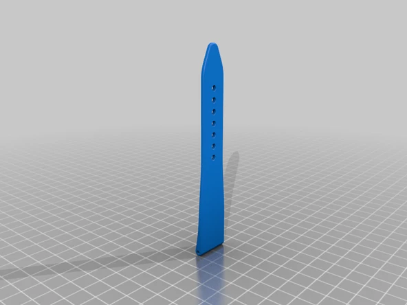 Byr Bilezik 20mm / 16mm TPU Saat kayışı izle (Sadece Plastik Aparattır!!!) 3D - 3