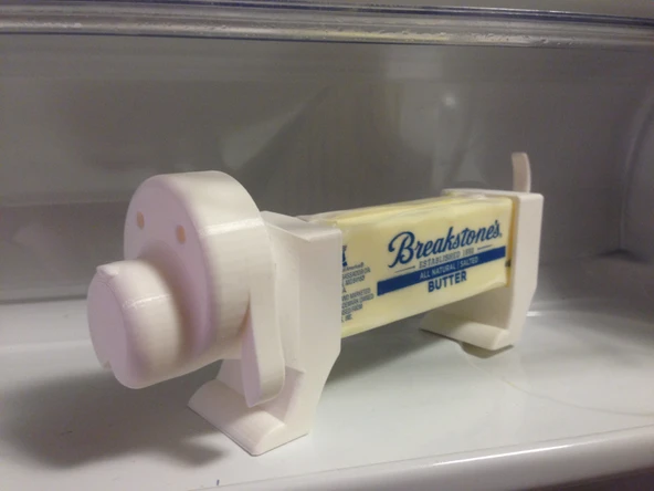 Byr Tereyağı dostu (Sadece Plastik Aparattır!!!) 3D - 4