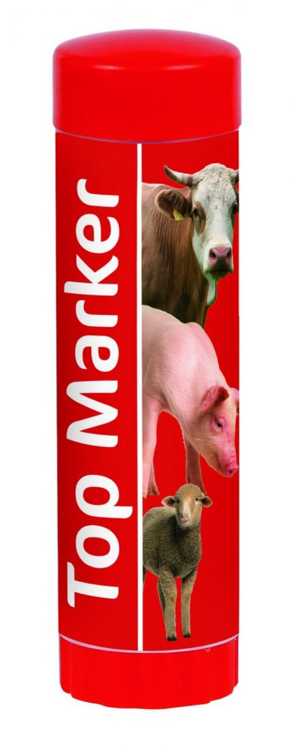 Top Marker İşaretleme Kalemi Kırmızı