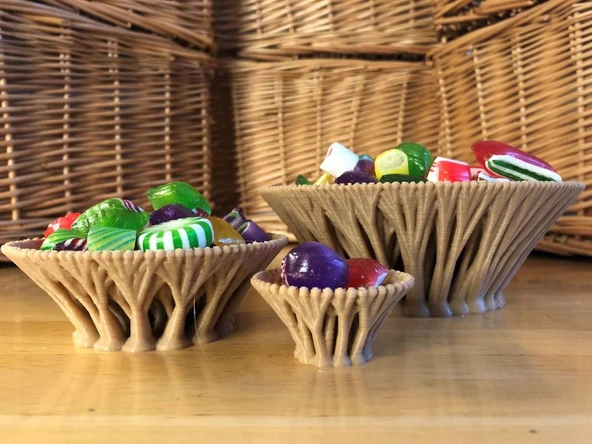 Byr Çalılık kaseleri (Sadece Plastik Aparattır!!!) 3D