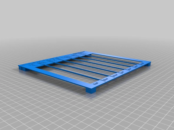 Byr Cubaritma çalışma tahtası için alan dönüşüm tablosu (Sadece Plastik Aparattır!!!) 3D - 1