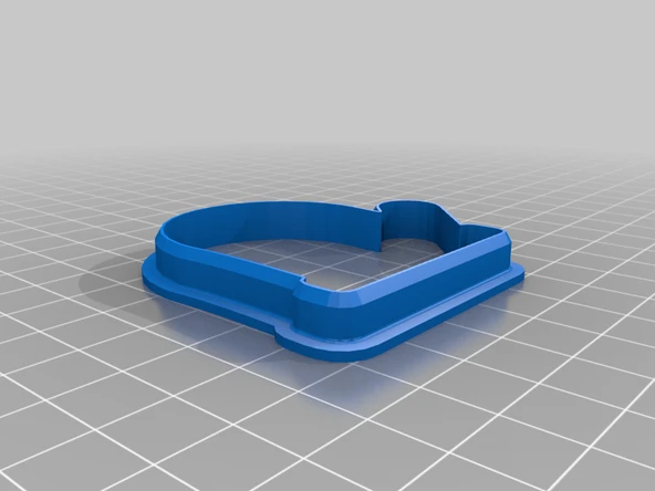 Byr Çerez kesici Noel ve Yeni Yıl (Sadece Plastik Aparattır!!!) 3D - 2