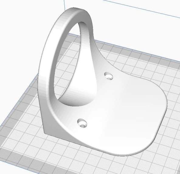 Byr Roland Schaal'ın Saç Kurutma Braketi (Sadece Plastik Aparattır!!!) 3D - 3