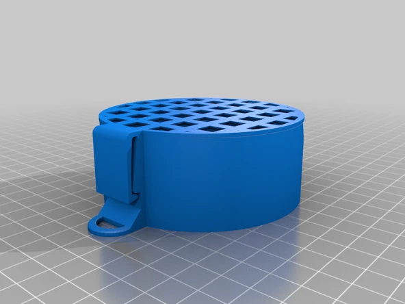 Byr yuvarlak sabun/kuru şampuan kabı (Sadece Plastik Aparattır!!!) 3D - 2