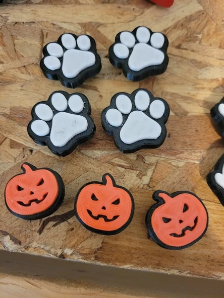 Byr Croc ayakkabı takıları (Sadece Plastik Aparattır!!!) 3D