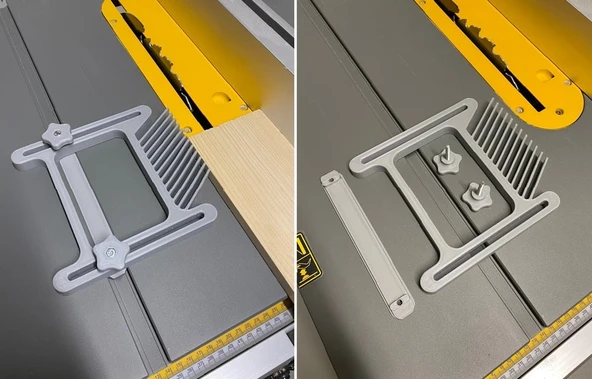 Byr Dewalt 7492 için optimize edilmiş tüy tahtası (Sadece Plastik Aparattır!!!) 3D