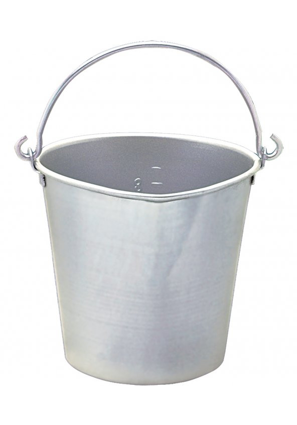 Çizelgeli Alüminyum Kova 10 lt ürün görseli 1