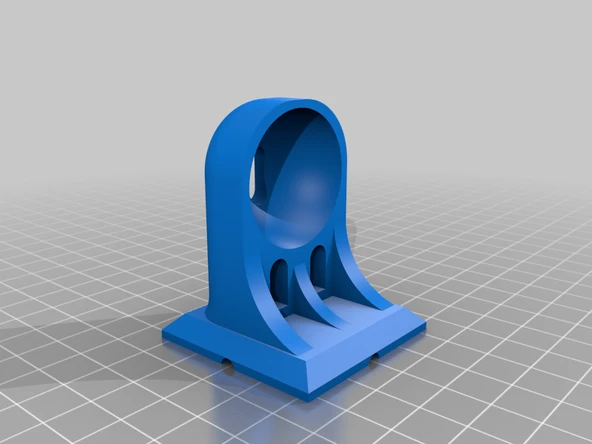 Byr RCF MR50 Hoparlör - Yedek Duvar Montaj Braketi (Sadece Plastik Aparattır!!!) 3D - 2