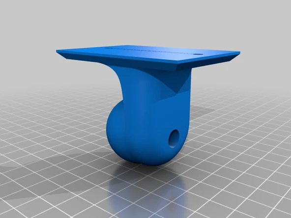 Byr RCF MR50 Hoparlör - Yedek Duvar Montaj Braketi (Sadece Plastik Aparattır!!!) 3D - 3