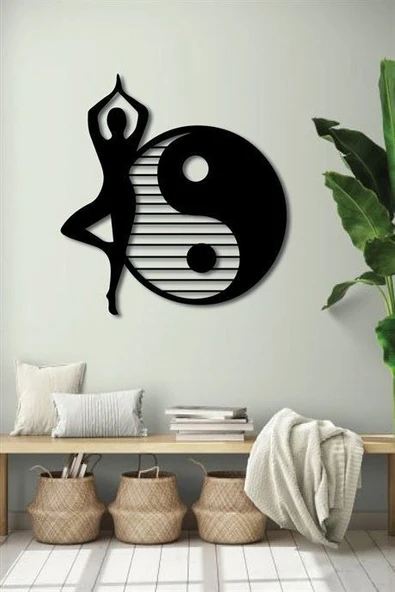 Yoga Tasarımlı ahşap Modern tablo - 1
