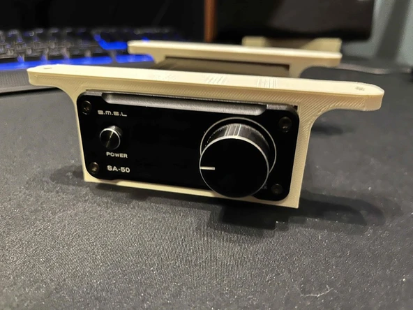 Byr Masa montajı altında SMSL SA50 AMP (Sadece Plastik Aparattır!!!) 3D ürün görseli 1