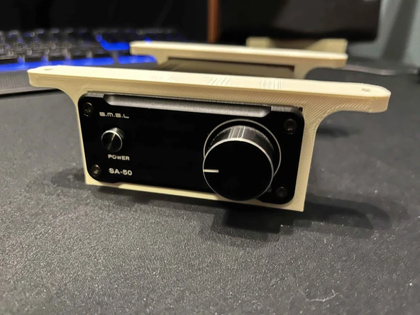 Byr Masa montajı altında SMSL SA50 AMP (Sadece Plastik Aparattır!!!) 3D - Resim 2