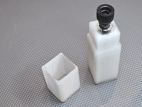 Byr Parfüm test cihazı - numune muhafazası (Sadece Plastik Aparattır!!!) 3D