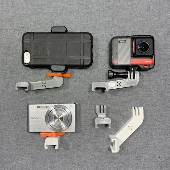 Byr Kamera - Demiryolu Montajları (Sadece Plastik Aparattır!!!) 3D - 3