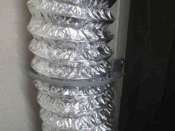 Byr Çamaşır Kurutma Egzersizi için 100mm kanal askıları (Sadece Plastik Aparattır!!!) 3D - 4