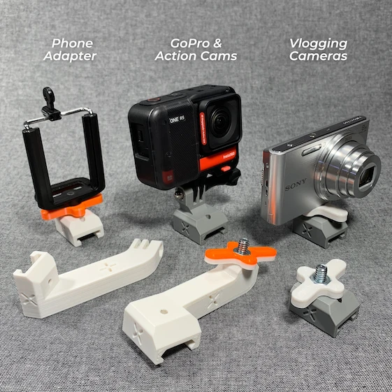 Byr Kamera - Demiryolu Montajları (Sadece Plastik Aparattır!!!) 3D